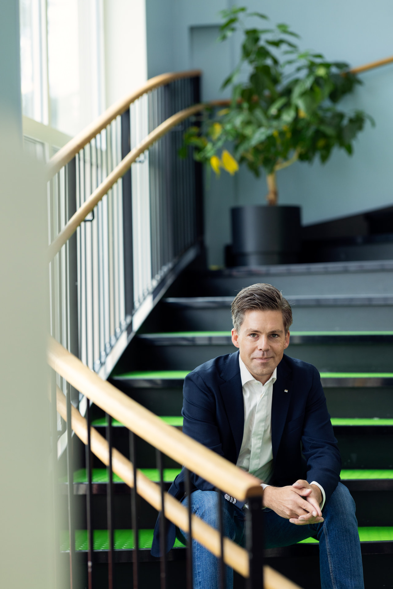 Porträtt av Erik Lundberg